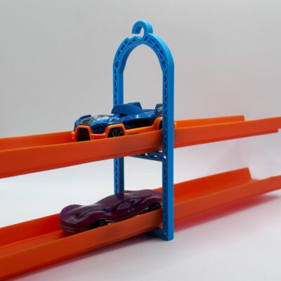 Most dwupiętrowy na sznurek do torów Hot Wheels